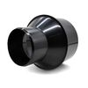 Big Horn 4 x 2-1/2 Inch Black ABS Plastic Adapter, small image number 5