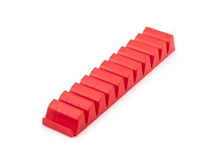 Tekton 10 Tool Modular Driver Organizer Set Red, large image number 0