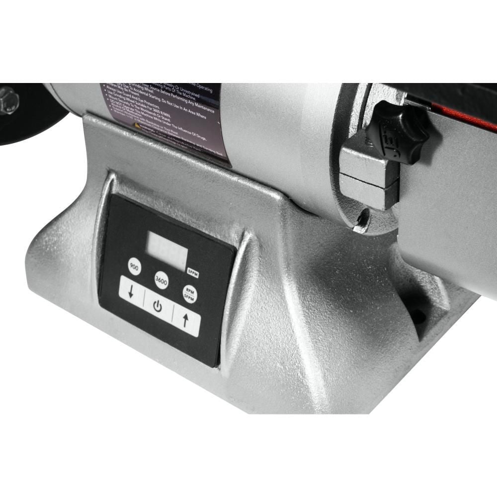 JET 8-Inch Variable Speed Industrial Grinder and 2 x 48 Belt Sander, large image number 5