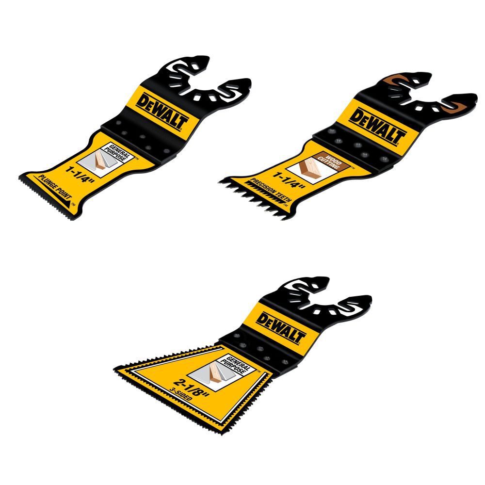 DEWALT Oscillating General Purpose Assortment, 3 Piece, large image number 1