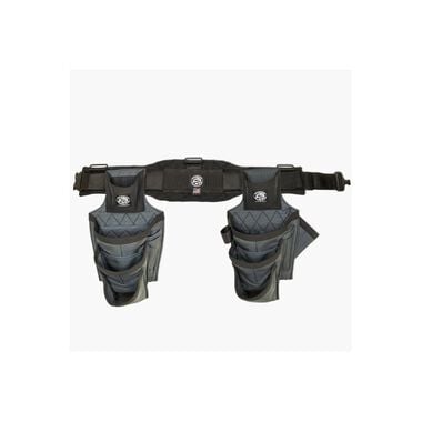 Badger Tools Belts Framer Toolbelt Set Gunmetal Gray 2X