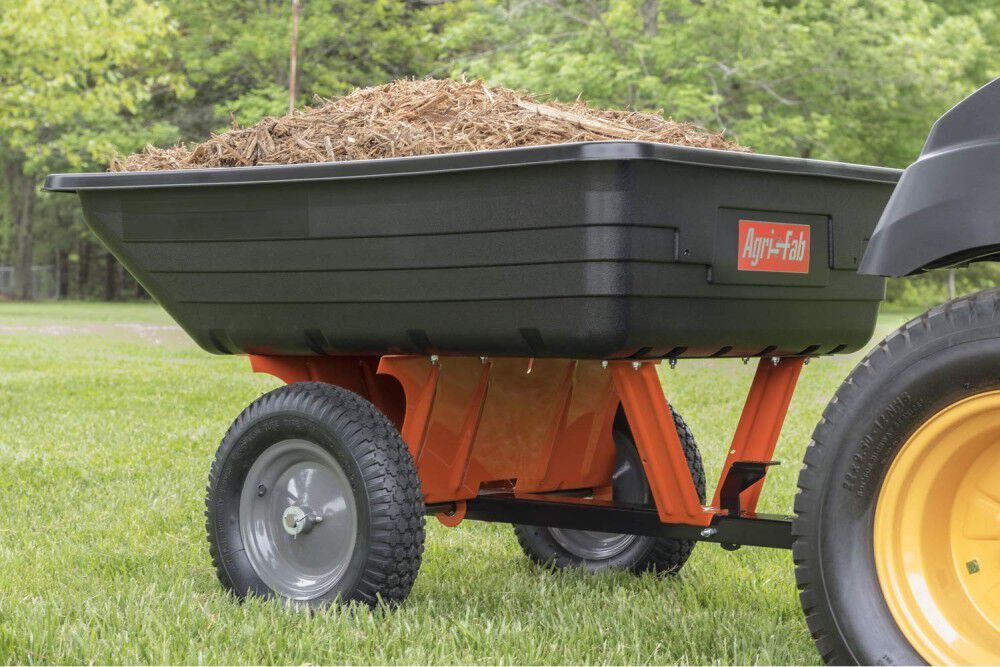 Agri-Fab 10 Cu Ft 650 Lbs Poly Tow Behind Utility Cart, large image number 13