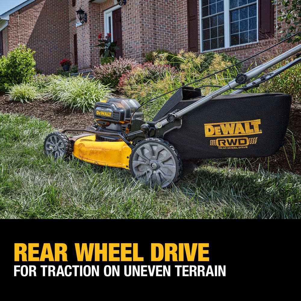 Rear drive online lawn mower