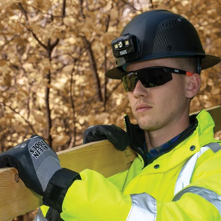 Klein Tools Winter Knit Dipped Gloves, Cut Level A4, Touchscreen, Small, large image number 5