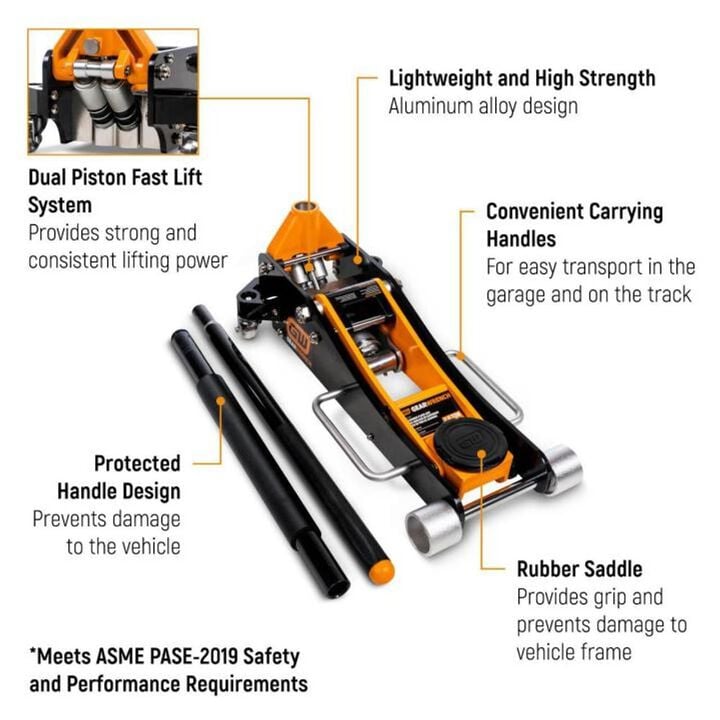 GEARWRENCH 2 Ton Aluminum Racing Jack, large image number 1