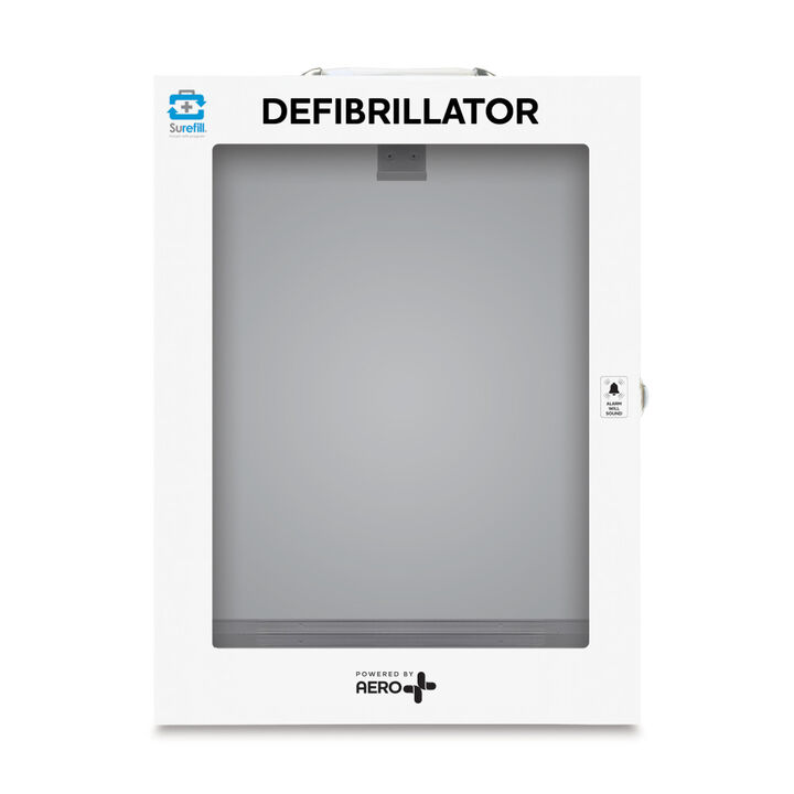 Aero Healthcare Defibrillator Wall Cabinet - Alarmed