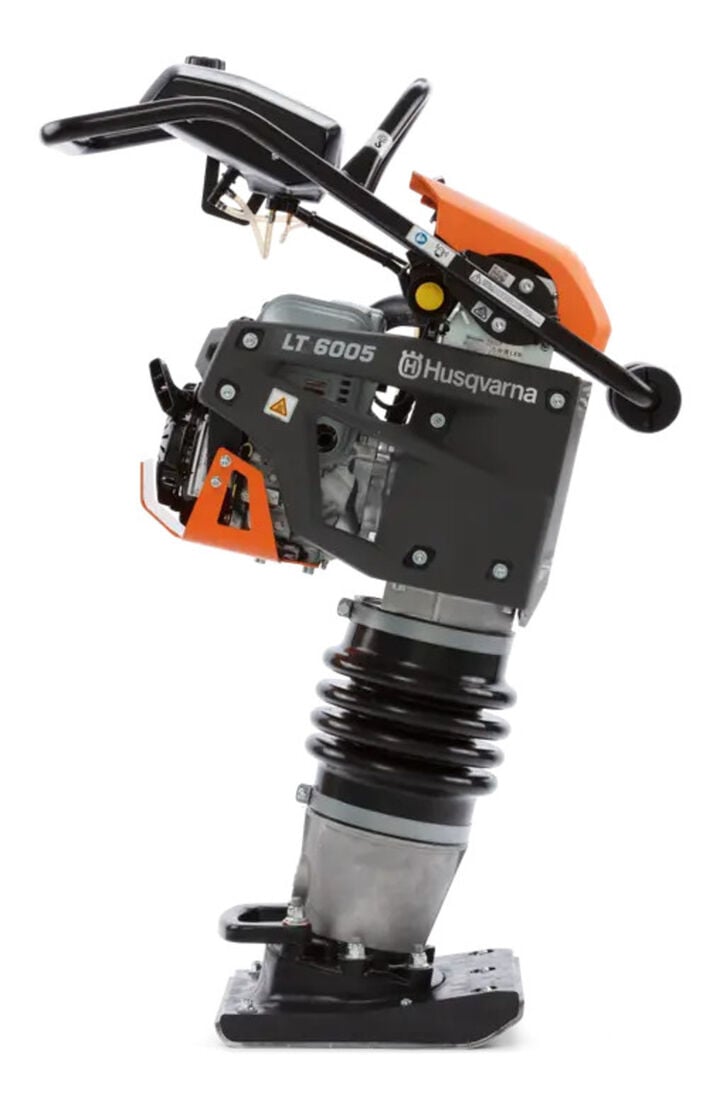 Husqvarna Construction LT6005 4-Stroke Vibrator Rammer, 11 Inch, 2.7kW, large image number 1