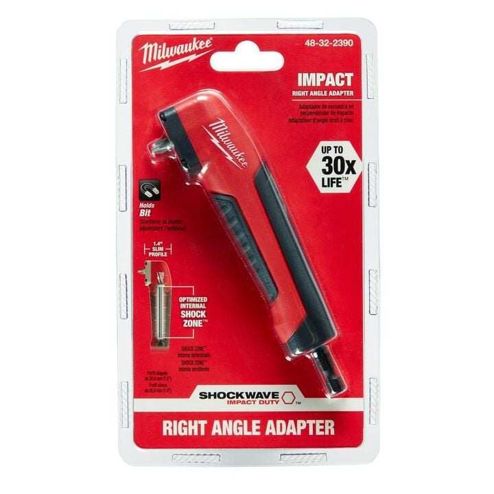 Milwaukee SHOCKWAVE Right Angle Adapter, large image number 5