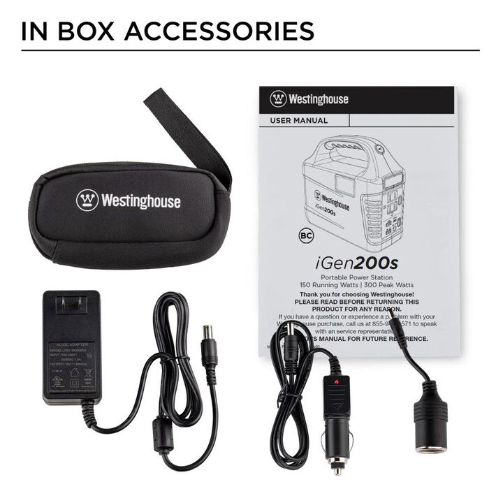 Westinghouse Outdoor Power 300 Watt Lithium-Ion Battery Solar Portable Power Station, large image number 10
