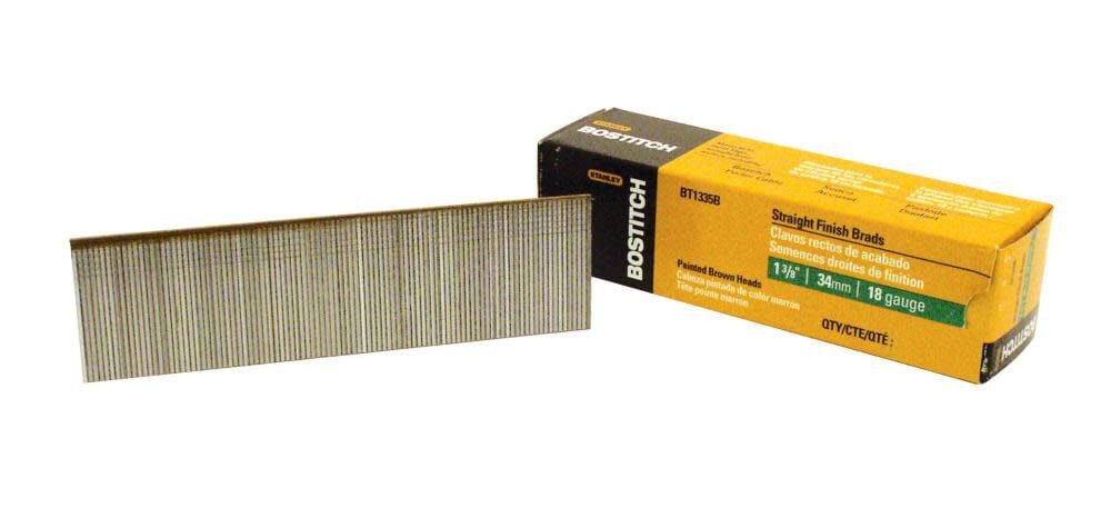 Bostitch 1-3/8in 18 Gauge Brad Nail – BT1335B