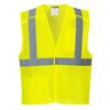 Portwest Yellow Economy Mesh Break-Away Vest - 4XL, small image number 1