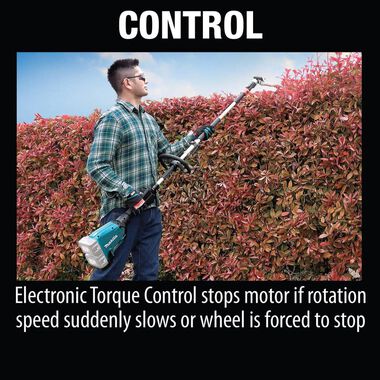 Makita 18V X2 (36V) LXT Lithium-Ion Brushless Cordless Couple Shaft Power Head (Bare Tool), large image number 9