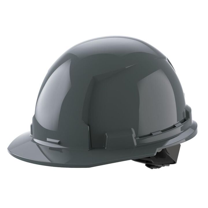 Milwaukee Gray Front Brim Hard Hat with 4pt Ratcheting Suspension Type 1 Class E