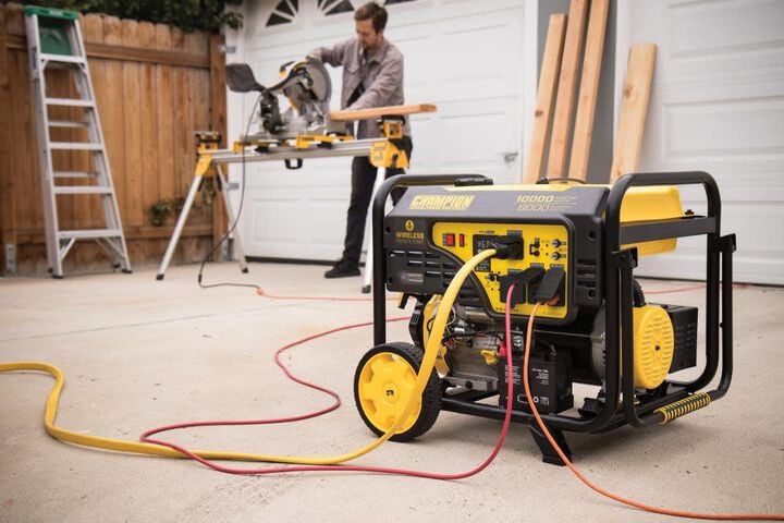 Champion Power Equipment 10,000-Watt Gas Powered 49 State Wireless Remote Start Home Backup Portable Generator, large image number 8