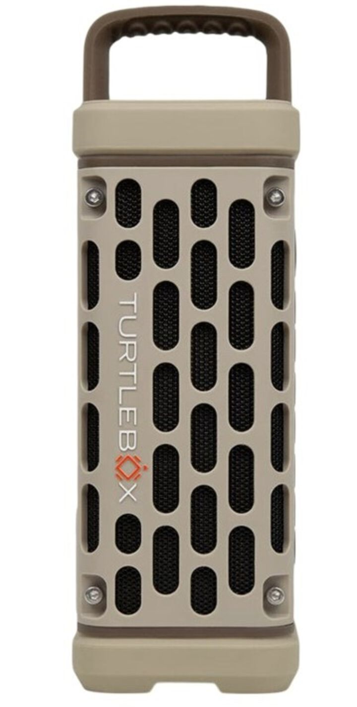Turtlebox Ranger Li-Ion Battery-Powered Ultra-Portable Speaker, Tan