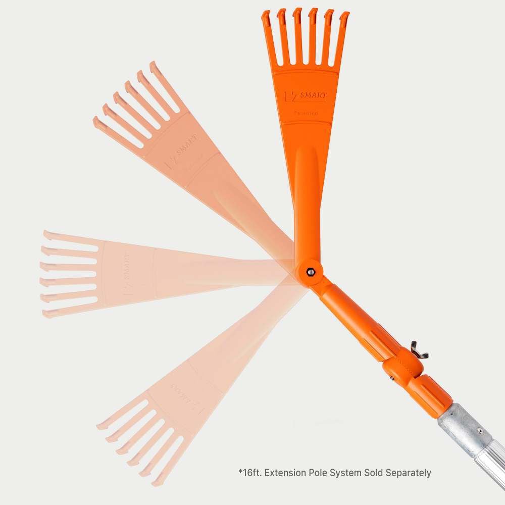 EZ Smart Multi-Angle Adjustment Plastic Mini Rake, large image number 6