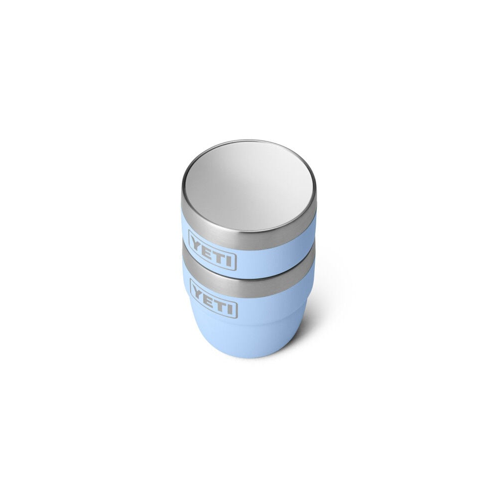 ブランド通販サイトをすべて Oz 4 Rambler Yeti Stackable Blue Sky Big 2/Pack, - Cups バーベキュー・調理用品
