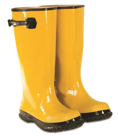 CLC 16in Rubber Over-The-Shoe Slush Boots Size 12