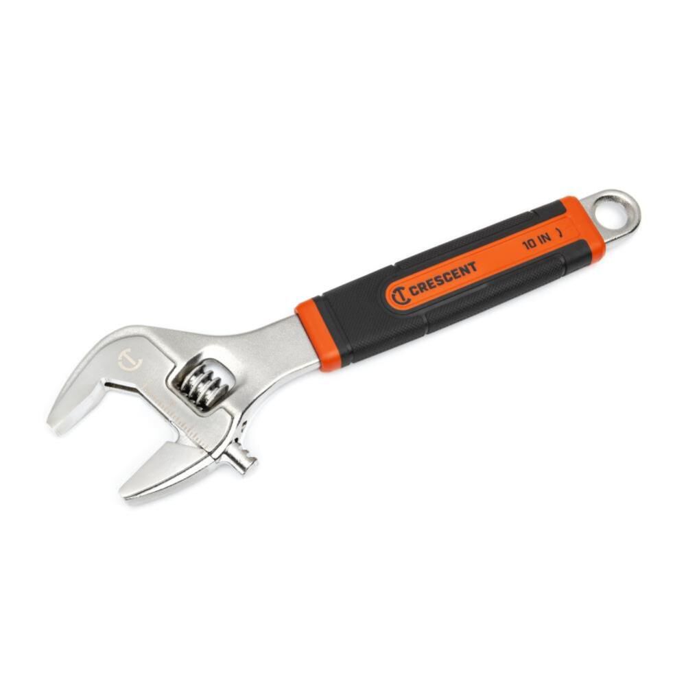 Crescent 10 Inch Adjustable Wrench with Cushion Grip, large image number 2