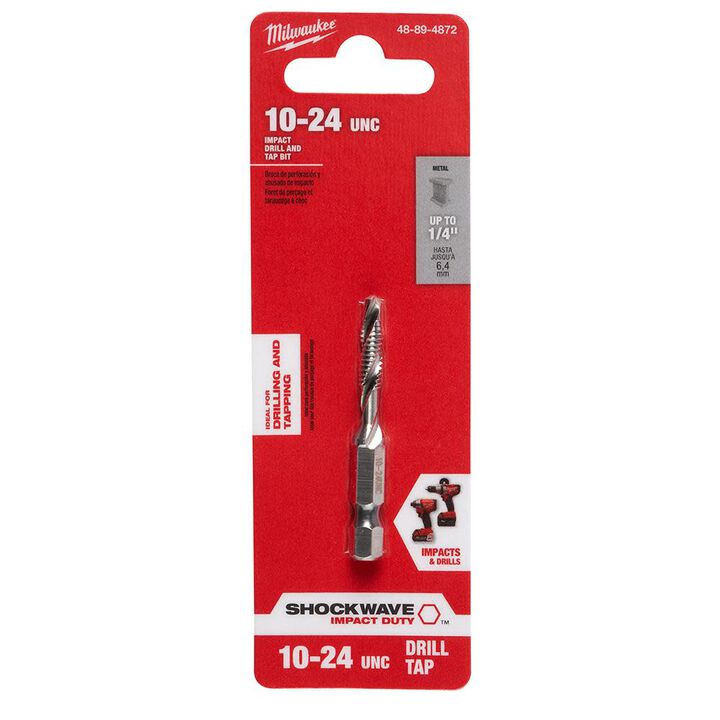 Milwaukee SHOCKWAVE 10-24 Impact Drill Tap, large image number 5