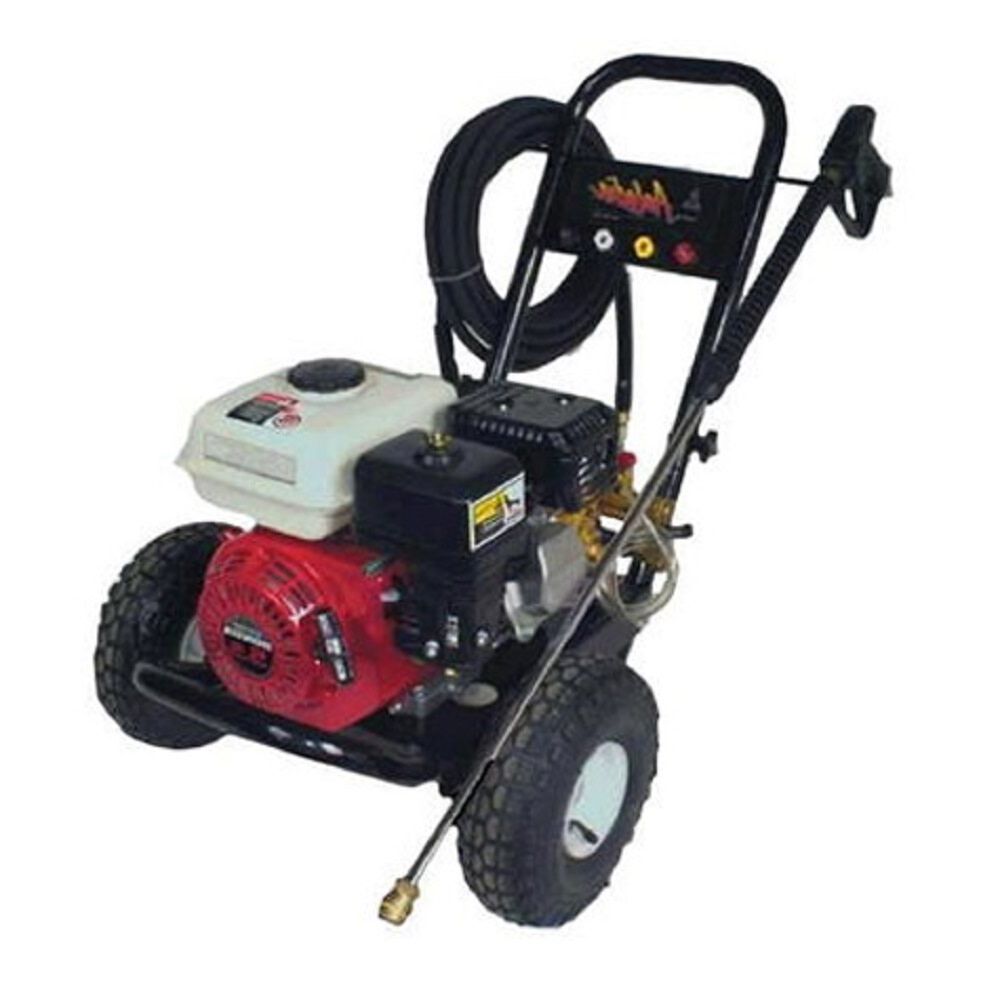 Aaladin Cleaning Systems 2500 PSI 3.0 GPM Gas Powered Cold Water Pressure Washer with 4 Quick Couple Spray Nozzles, large image number 2