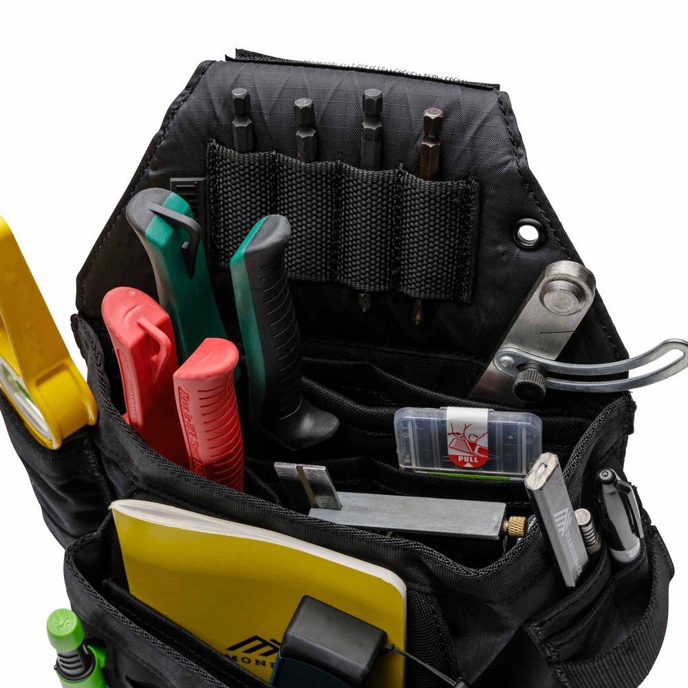 Diamondback Toolbelts Thor X Black Left Side Pouch with Hook & Loop Closure, large image number 8