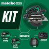 Metabo HPT 18V MultiVolt 5-3/8 to 5-7/8 Inch Cordless Metal Cutting Circular Saw Kit, small image number 2