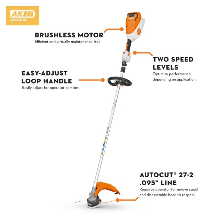 Stihl FSA 80 R 36V String Trimmer Kit, large image number 2