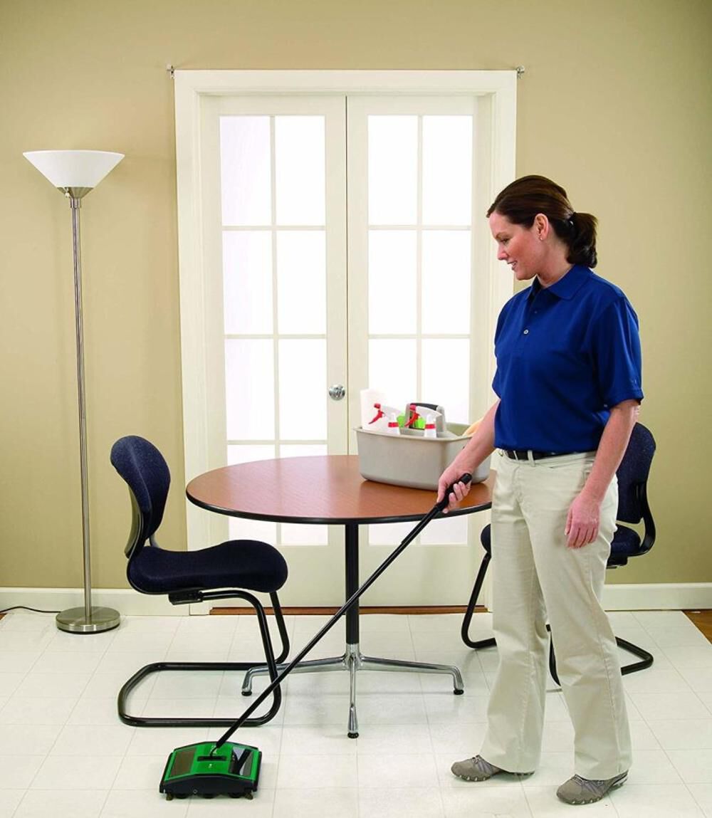 Bissell BigGREEN Commercial 9.5-in Manual Carpet and Hard Surface Commercial Floor Sweeper, large image number 3