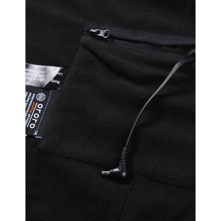 ORORO Mens Heated Fleece Jacket Kit, large image number 5