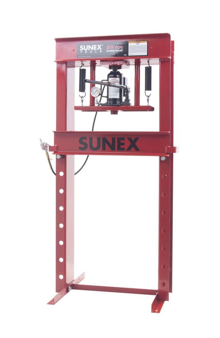 Sunex 20 Ton Air/Hydraulic Shop Press, large image number 12