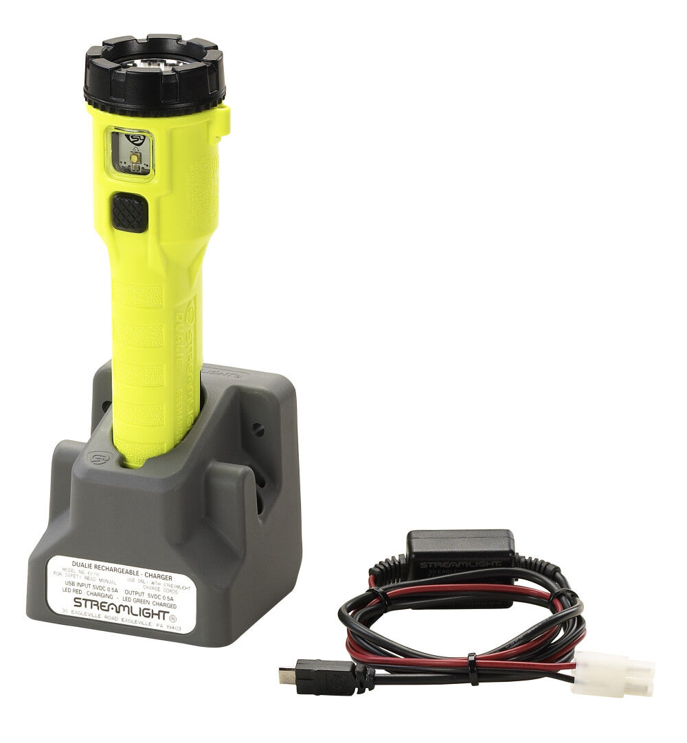 Streamlight Dualie Yellow Intrinsically Rechargeable Flashlight, large image number 6