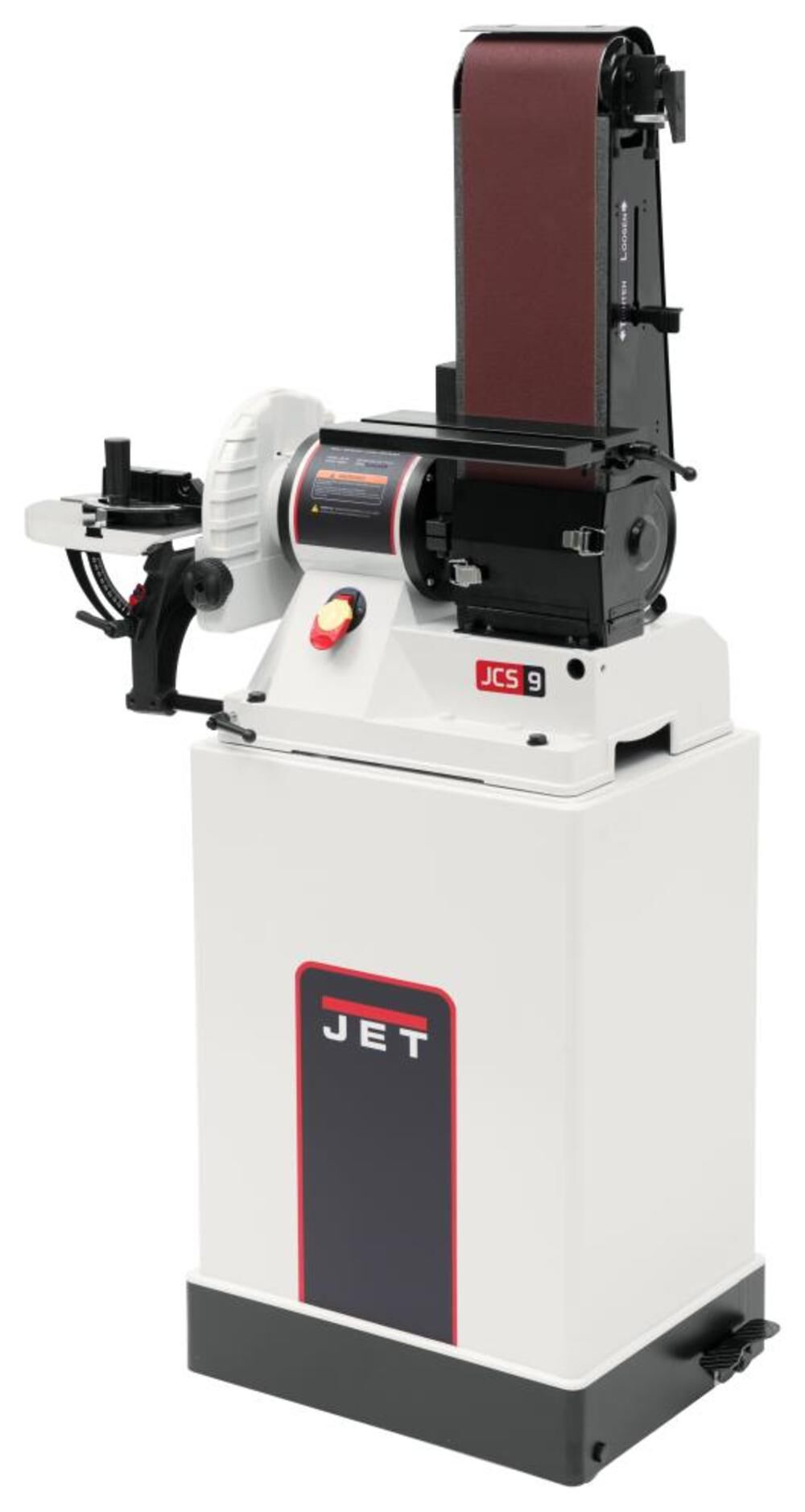 Jet shop belt grinder