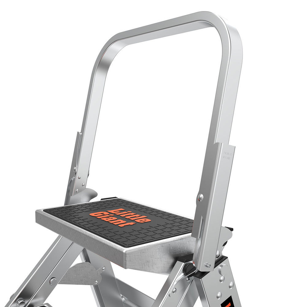 Little Giant Safety Safety Step M3 Aluminum Type 1A Step Stool with Handrail, large image number 6