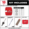 Milwaukee 10 pc. Big Hawg with Carbide Teeth Kit, small image number 2