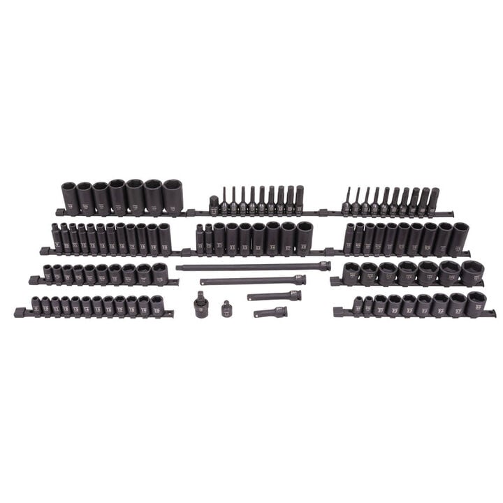 Sunex Master Impact Socket and Bit Socket Set Black 102 Pieces, large image number 1