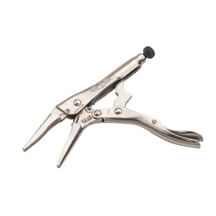 Stanley 4 Inch Long Nose Locking Pliers, large image number 2