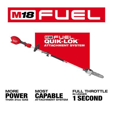 Milwaukee M18 FUEL Pole Saw with QUIK-LOK (Bare Tool)