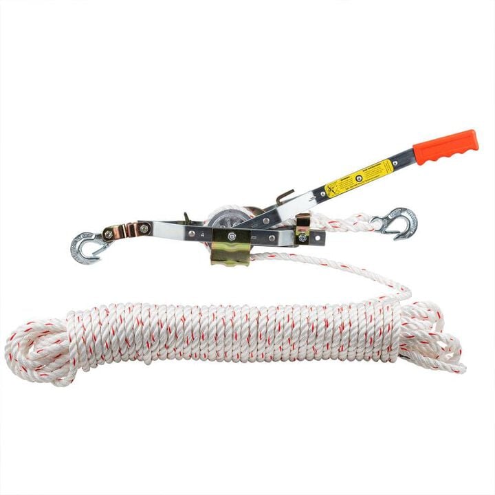 Maasdam Pow'R-Pull 3/4 Ton Rope Puller with 100 Ft Rope