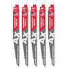 Milwaukee 9 in. 5 TPI The Ax Carbide Teeth SAWZALL Blades 5PK, small image number 1
