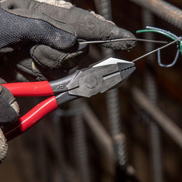 Klein Tools Ironworker's Pliers Knurled 9in, large image number 5
