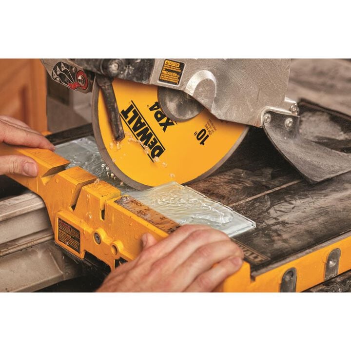 DEWALT 10-in Continuous Rim Glass Tile Blade, large image number 1