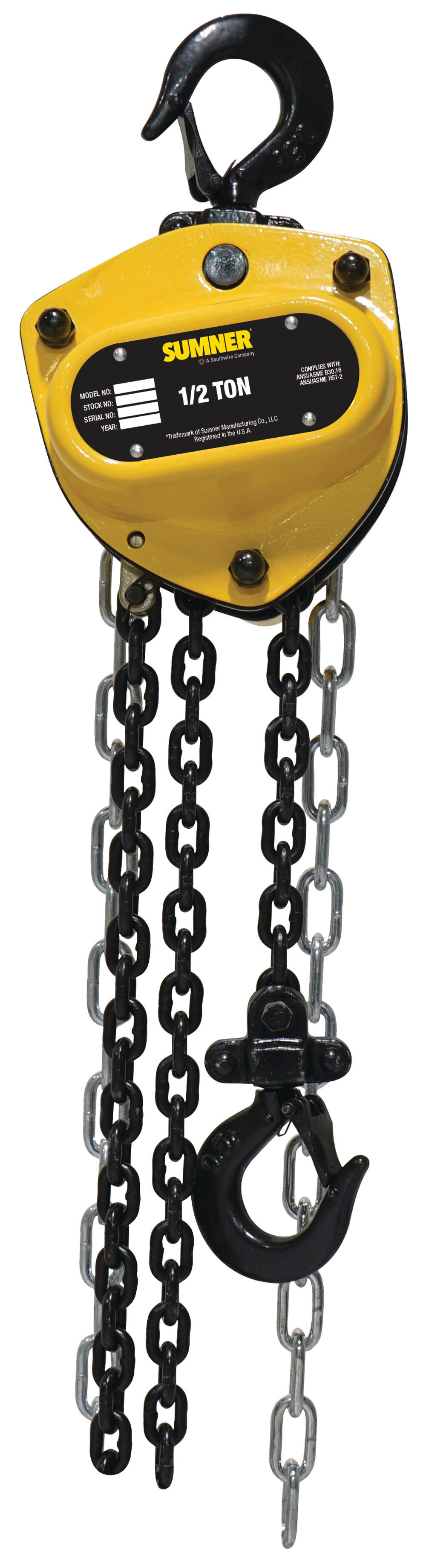 Sumner PCB050C10 1/2 Ton Chain Hoist 10 Ft., large image number 10