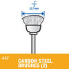 Dremel 1/2 In. Carbon Steel Brushes, small image number 2