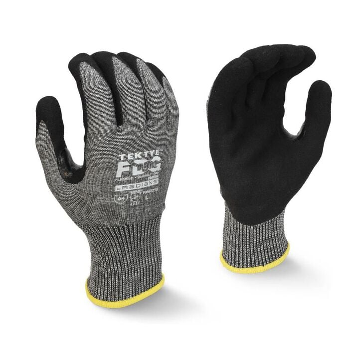 Radians RWG713 TEKTYE FDG Reinforced Thumb A4 Work Glove, Medium, Gray