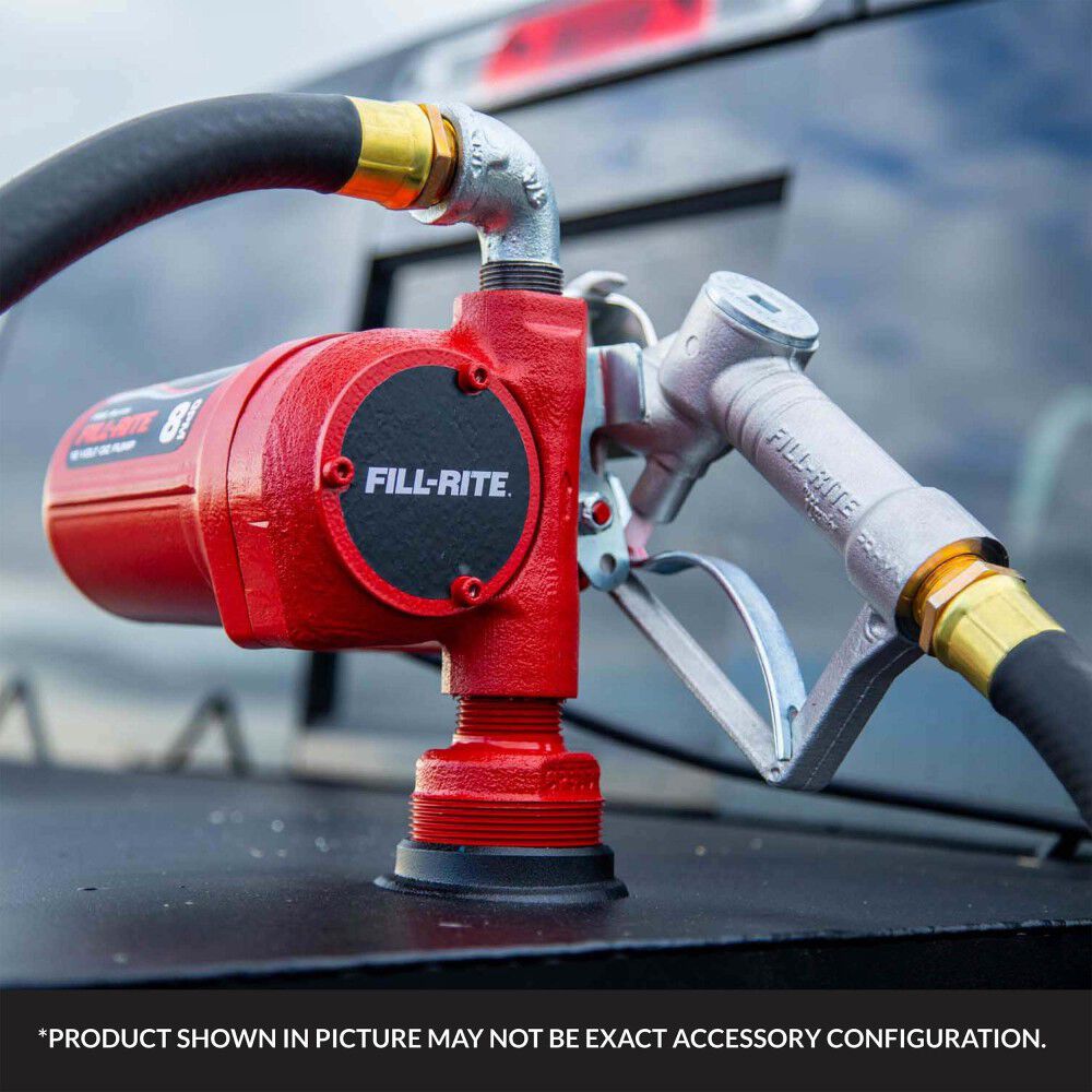 Fill-Rite FR8 12V Fuel Transfer Pump with Nozzle, large image number 7