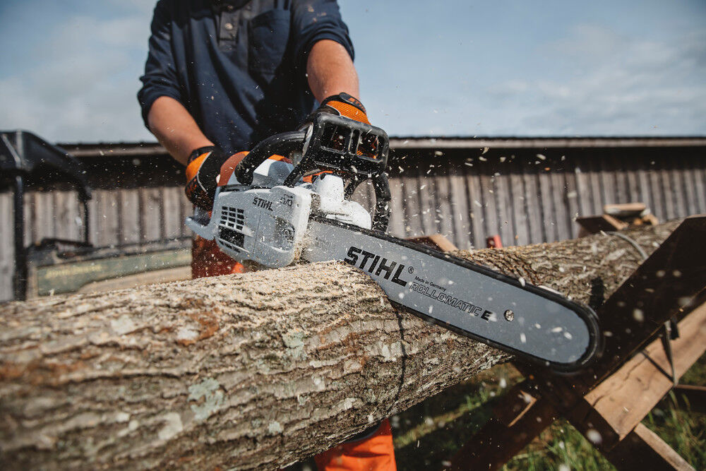 Stihl MS 201 C-EM 63PS3 4813 16 Inch Bar Gas Powered Rear Handle Chainsaw, large image number 6
