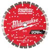Milwaukee DIAMOND ULTRA 9 Inch Segmented Turbo Rim Diamond Blade for Reinforced Concrete, Stone, and Brick, small image number 1