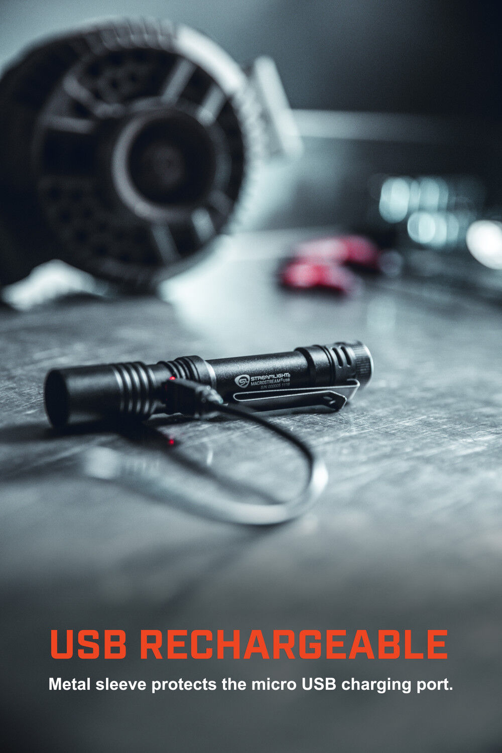 Streamlight MacroStream Black USB Rechargeable LED Flashlight, large image number 8
