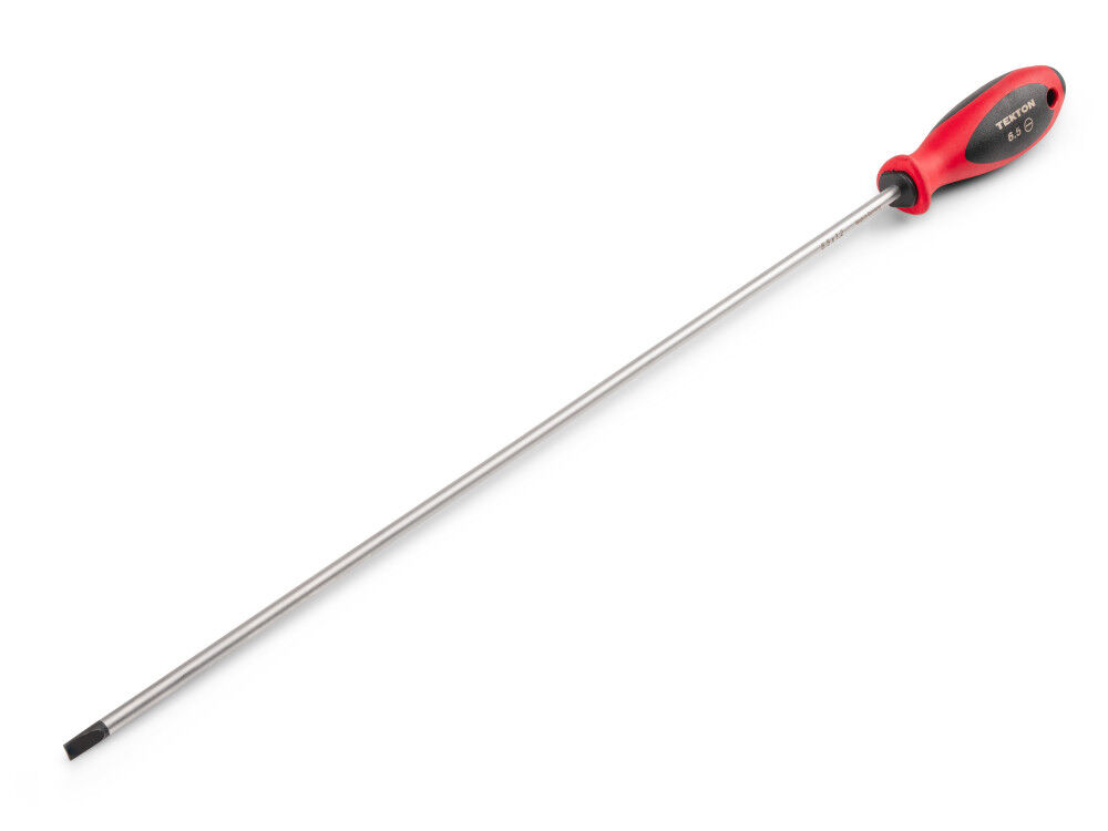Tekton 6.5 mm Slotted Screwdriver 18 Inch Shank, large image number 1
